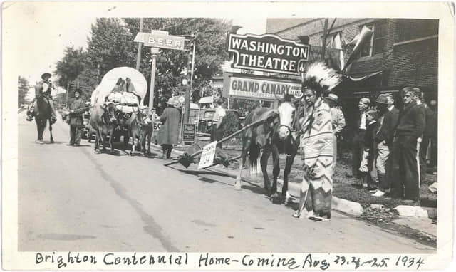 Washington Theatre - From Brighton Historical Society